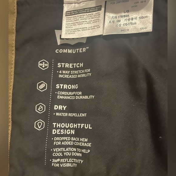 Levi’s commuter series jacket with cordura fabric - Picture 4 of 6